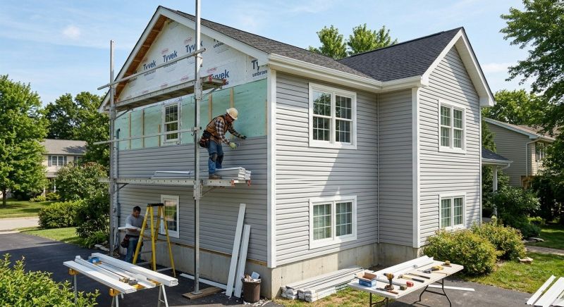 Vertical Siding Replacement in West Hartford, CT
