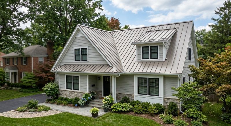 Aluminum Roof Replacement in Fredericksburg, VA