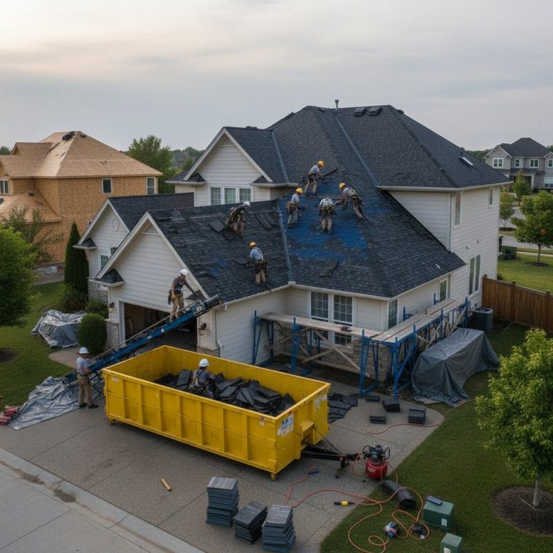 Asphalt Roof Replacement in Boston, MA