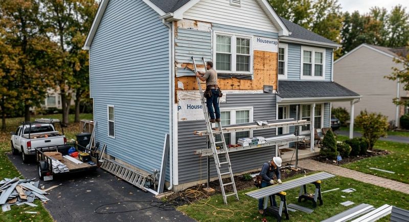 Horizontal Siding Installation in Danbury, CT