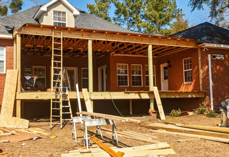 Porch Roofing Installation in Manchester, NH