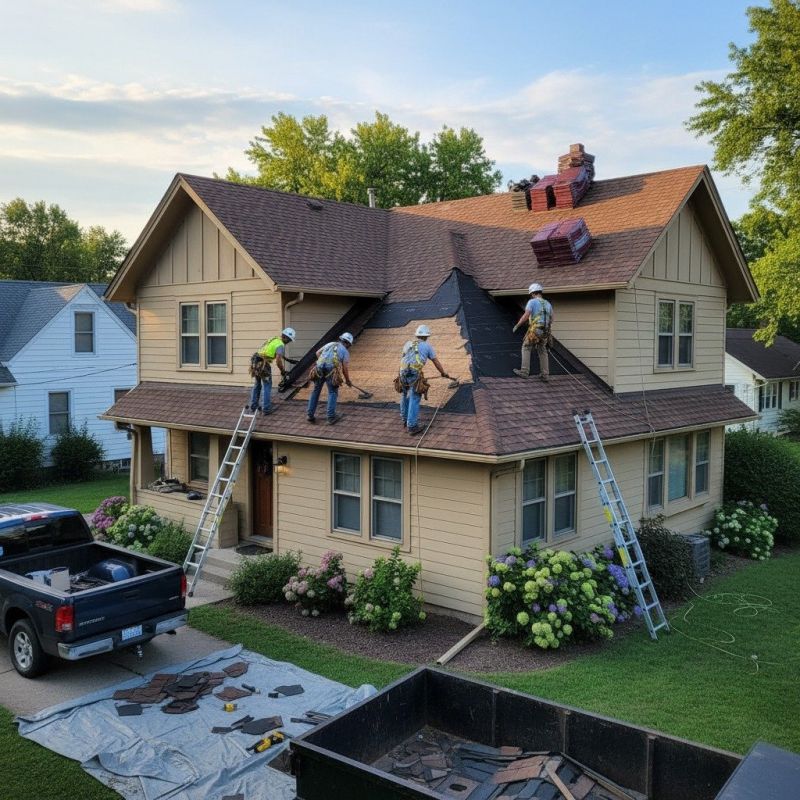 Roof Reshingling in Fredericksburg, VA