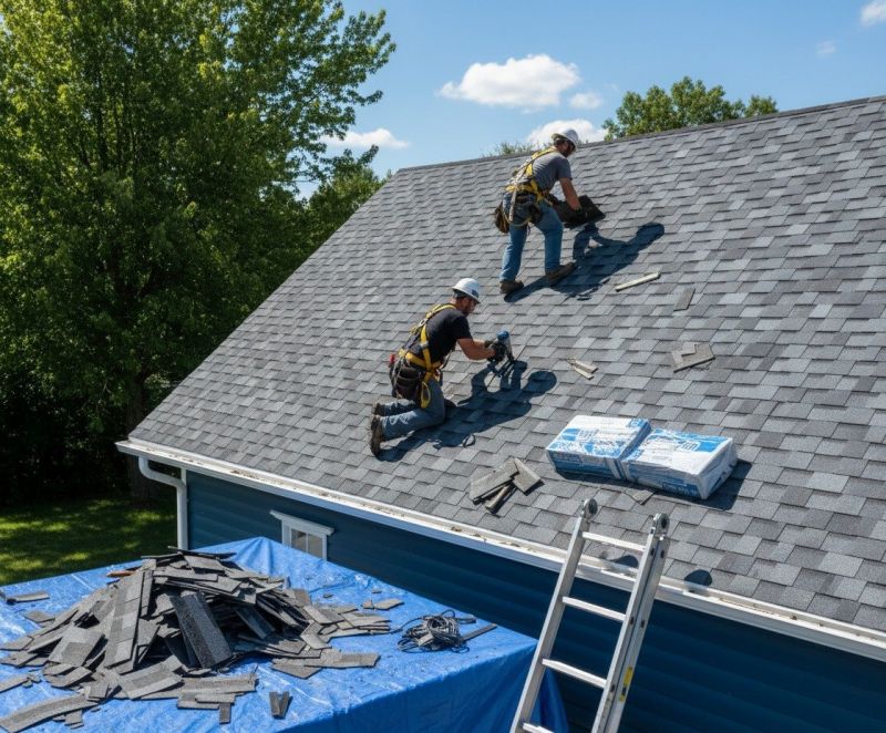 Roof Shingles Replacement in Nashua, NH