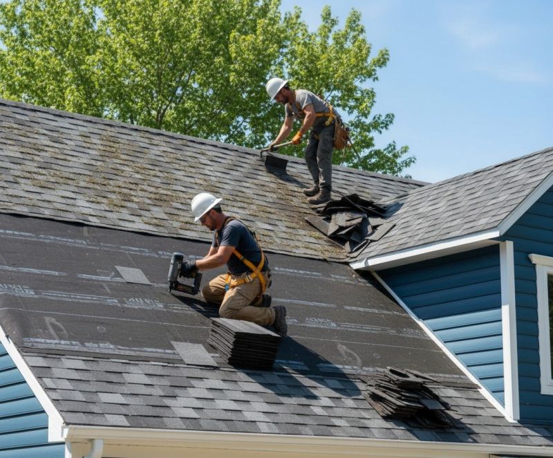 Shingle Roof Replacement in Worcester, MA