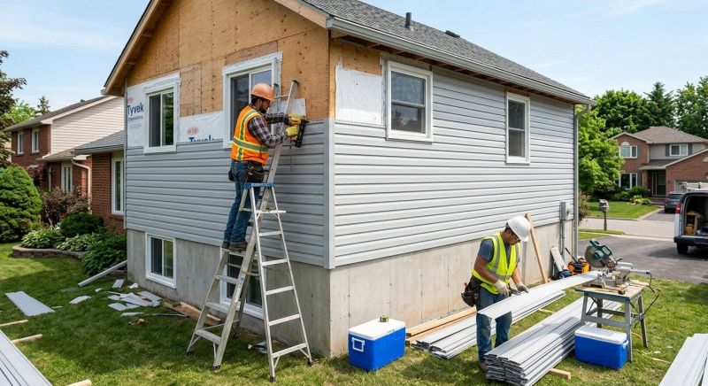 Synthetic Siding Installation in West Hartford, CT