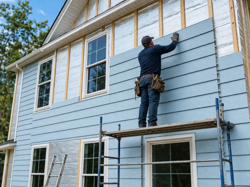 Synthetic Siding Installation in West Hartford, CT