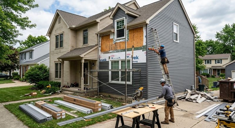 Vertical Siding Replacement in West Hartford, CT