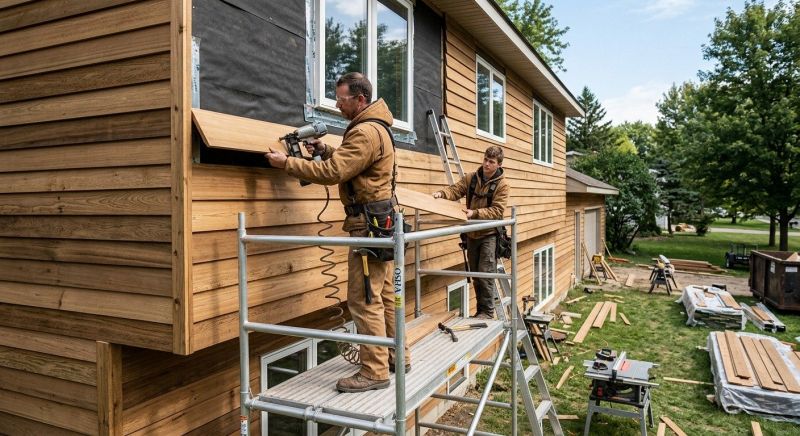 Wood Barn Siding Installation in Fairfield County, CT